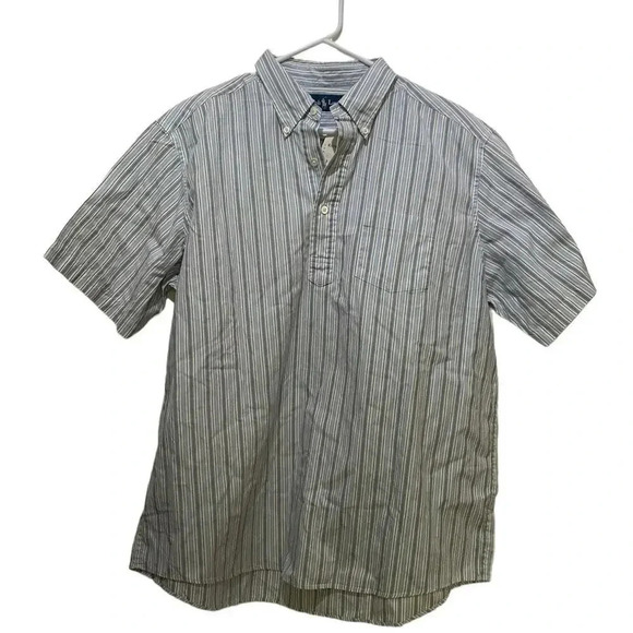 Polo Ralph Lauren Short Sleeve Casual Button-Down Shirt Size L - Picture 1 of 4